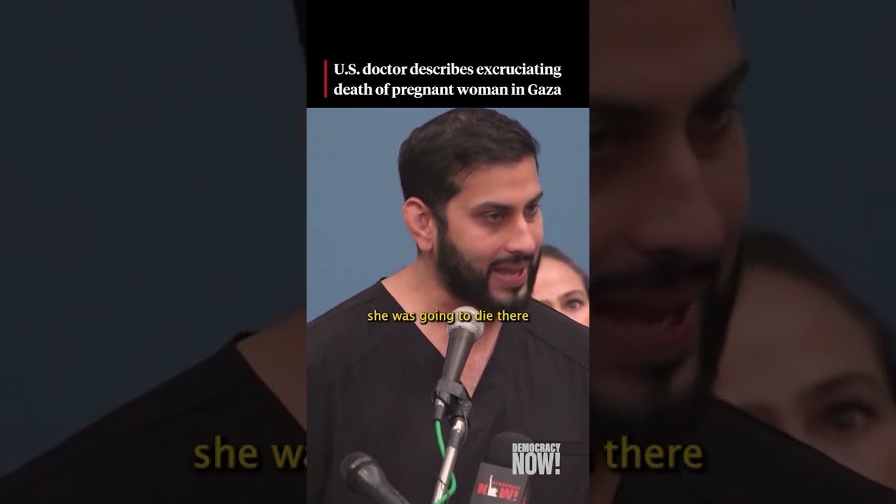 U.S. doctor on Gaza describes horrors he saw while volunteering at hospital