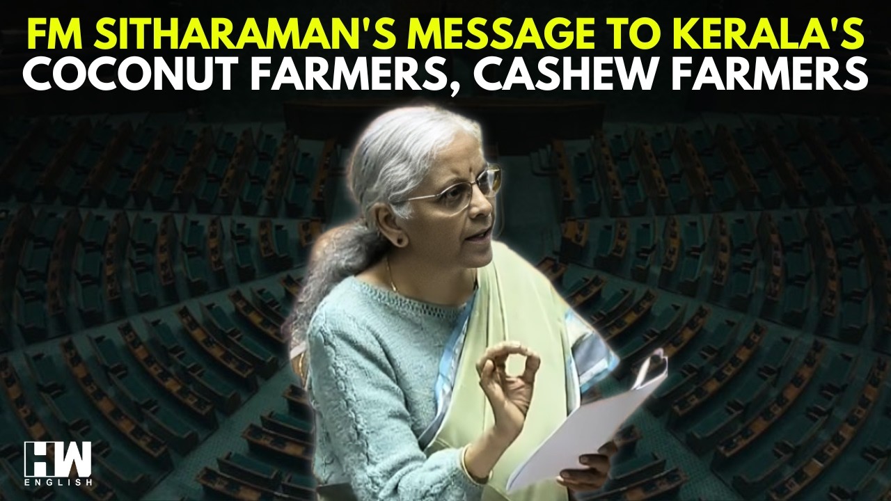 WATCH: Finance Minister Nirmala Sitharaman's Message To Kerala's Coconut Farmers, Cashew Farmers