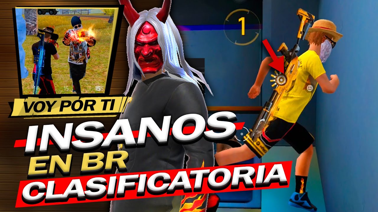 Solo INSANOS En Esta Partida De Clasificatoria En Solo VS Escuadra || FreeFire