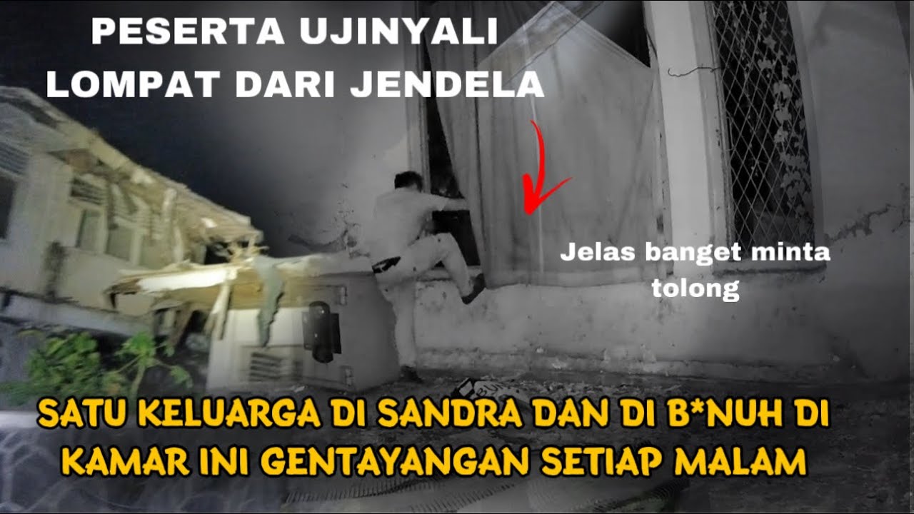 UJINYALI DI RUMAH BEKAS PEMB*BUHAN BANDUNG PESERTA AWALNYA NANTANY ENDING NYA BIKIN NGAKAK