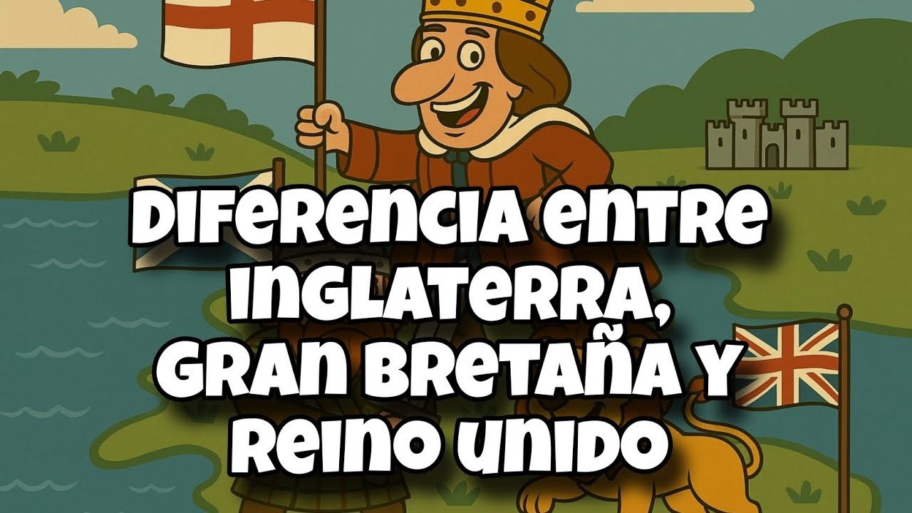 Diferencia entre Inglaterra, Gran Breta&ntilde;a y Reino Unido