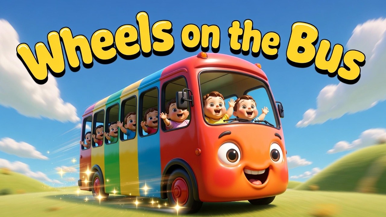 WHEELS ON THE BUS| Kids Songs 2026 | Best Baby Song with Animal Sounds