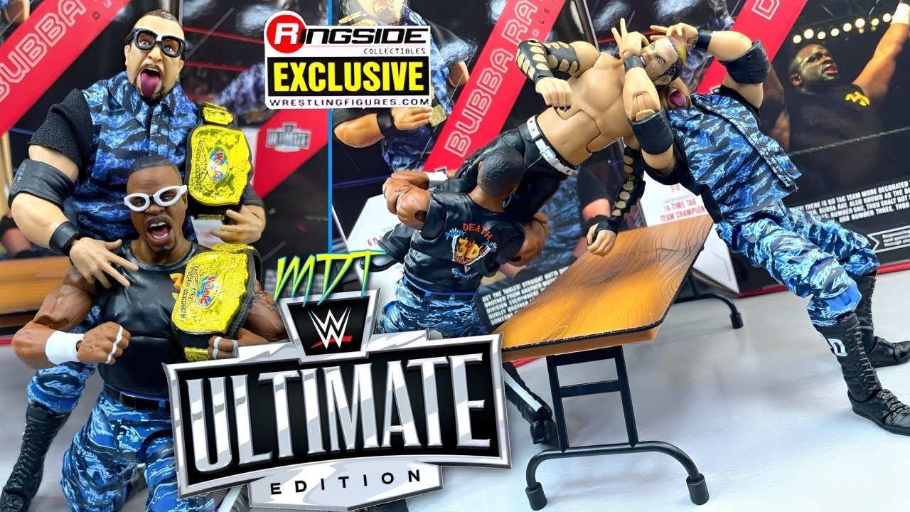 Обзор набора из 2 WWE ULTIMATE EDITION DUDLEY BOYZ!