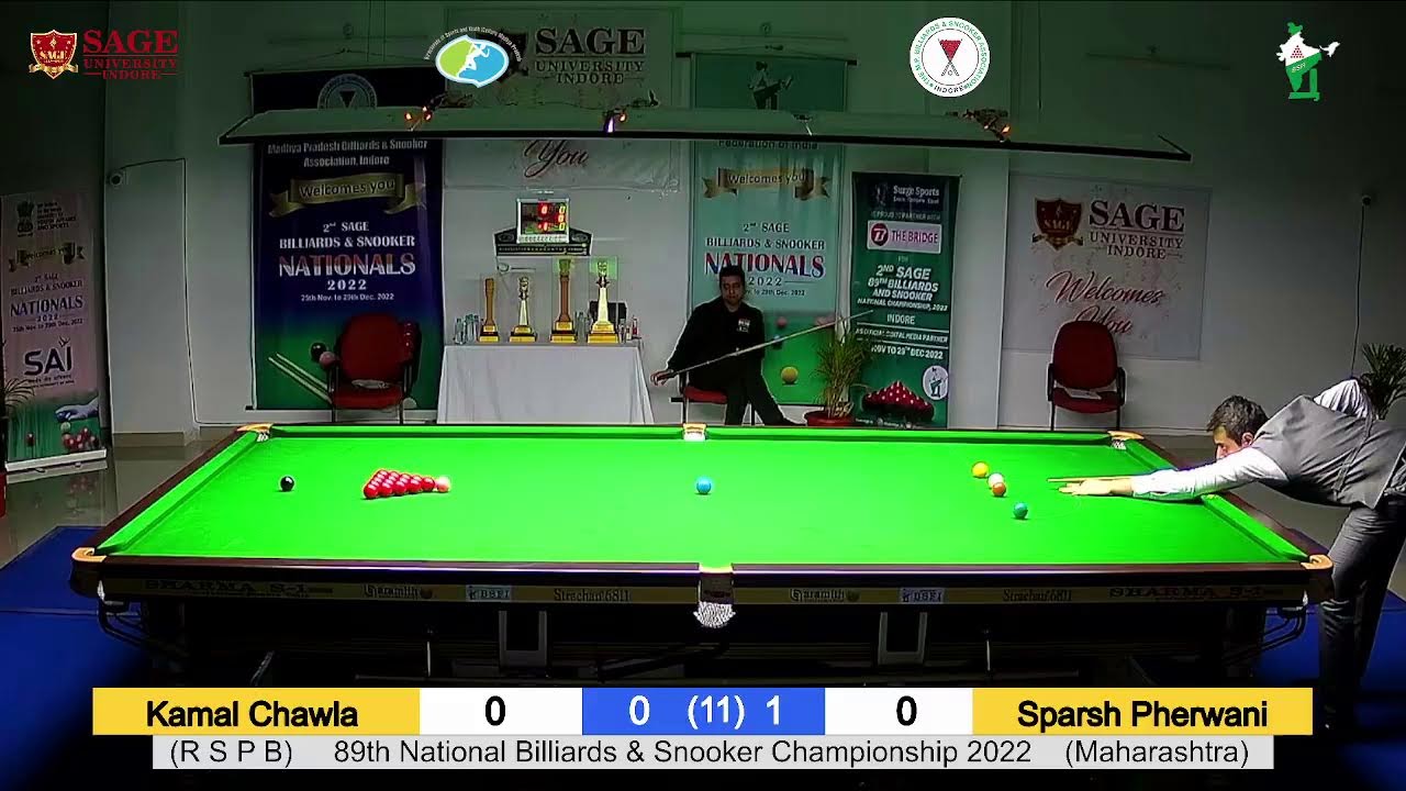 2nd SAGE NATIONAL CHAMPIONSHIP 2022 FINAL Kamal Chawla VS  Sparsh Pherwani