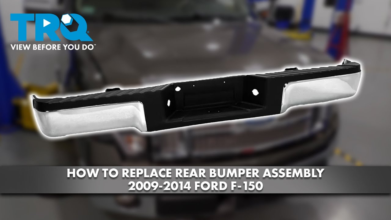 How to Replace Rear Bumper Assembly 2009-2014 Ford F-150