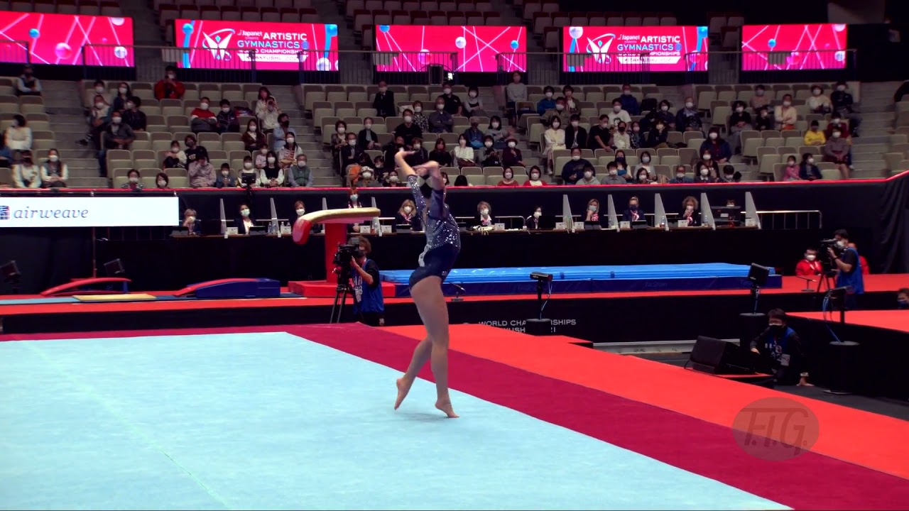 WONG Leanne (USA) - 2021 Artistic Worlds, Kitakyushu (JPN) - Qualifications Floor Exercise