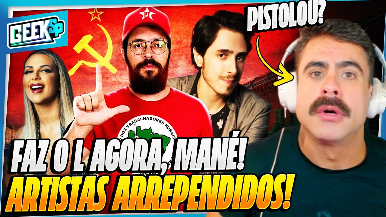 FAMOSOS ARREPENDIDOS DE FAZER O L! CARAS DE PAU? [REACT @omarcelomilos ]
