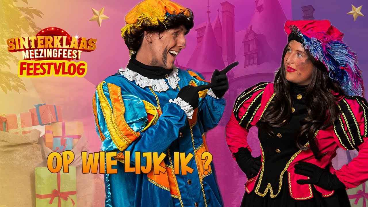 Sinterklaas Meezingfeest Feestvlog – Op wie lijk ik ?  #12