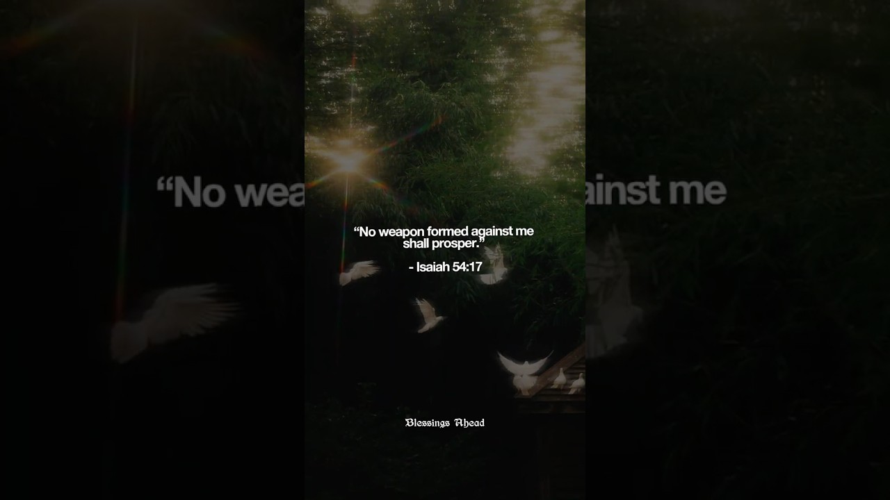 No Weapon Can Win Against You | Isaiah 54:17