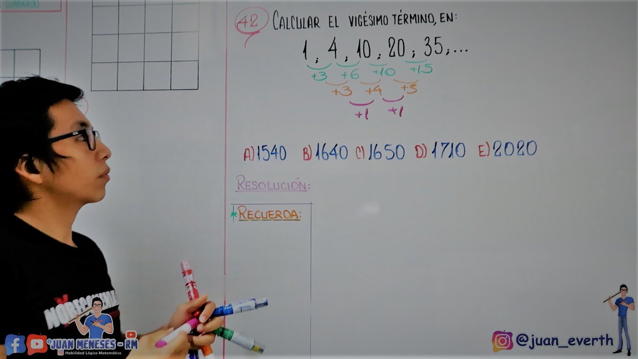 SUCESIONES POLINÓMICA | RAZONAMIENTO MATEMÁTICO