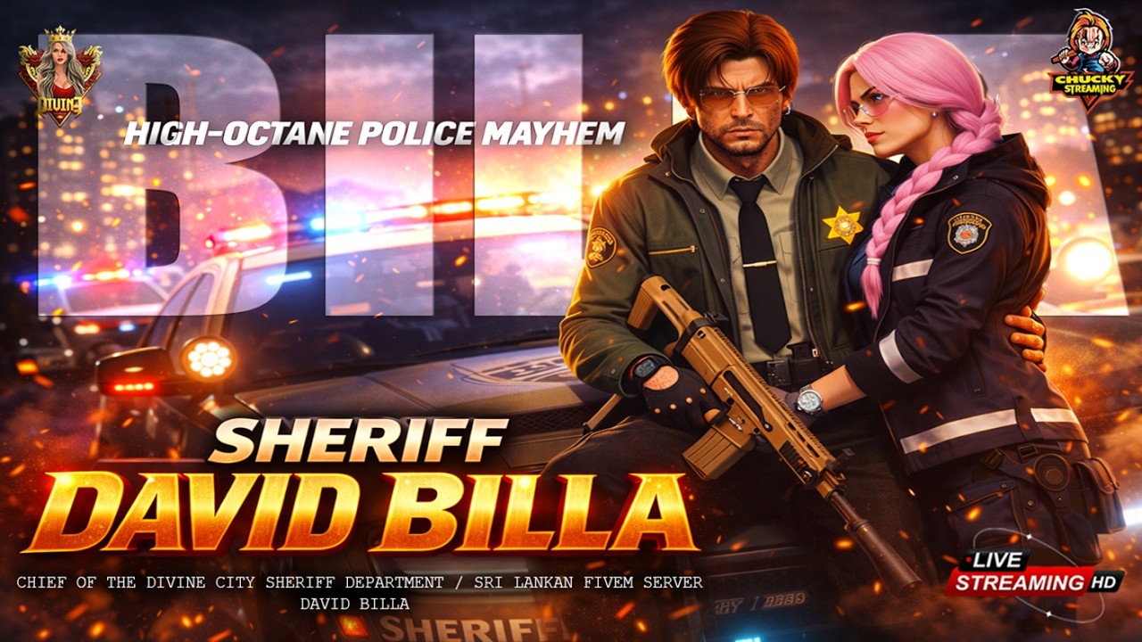 🛑අපි නාවන් නෑ ඩෝ නරි - අපේ වදන් බර අවි..😎💙👮‍♂️| Divine Roleplay | Day 330 (18+ Live) #divine #live