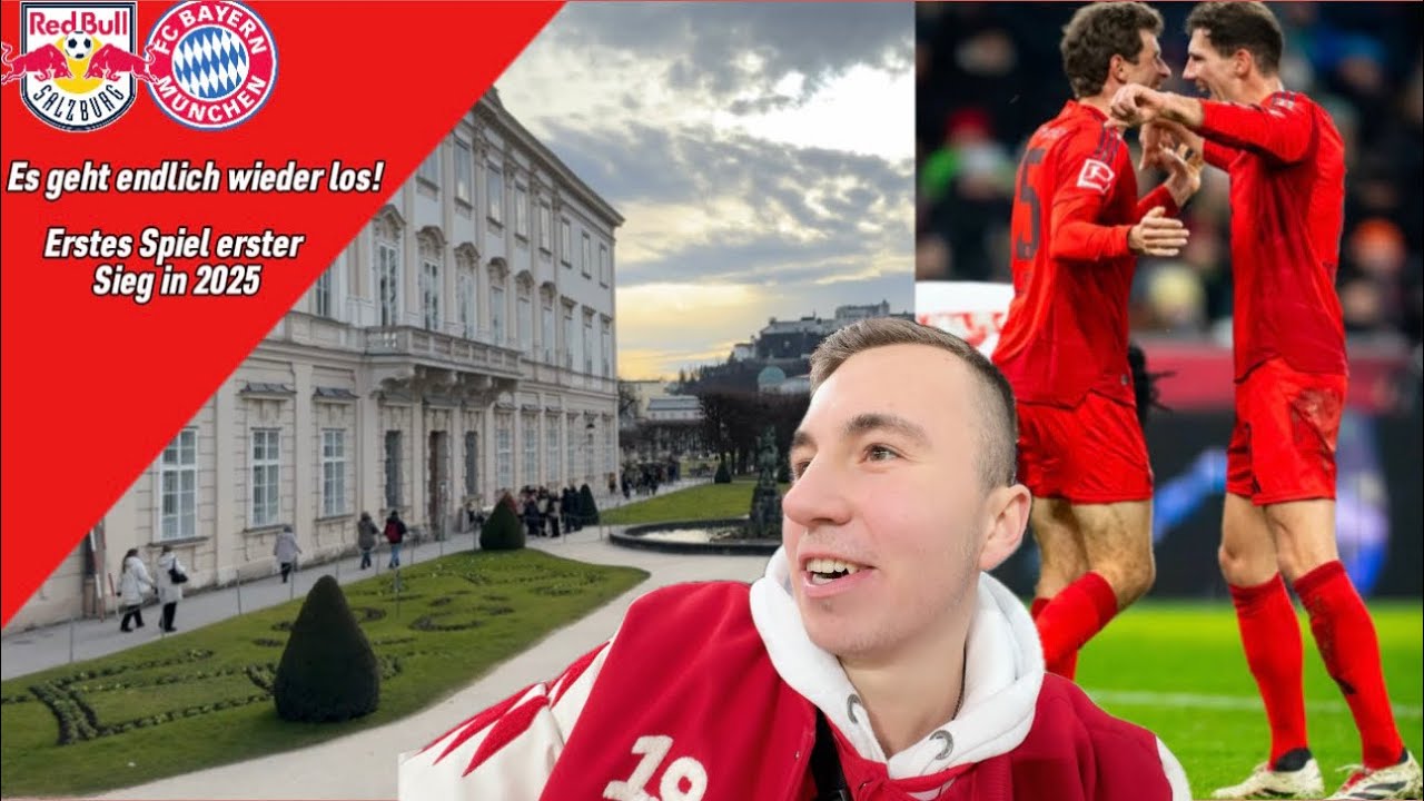 Dosen schießen geht zum Jahreauftakt weiter! 😁| RB Salzburg - FC Bayern | Stadion Vlog #79
