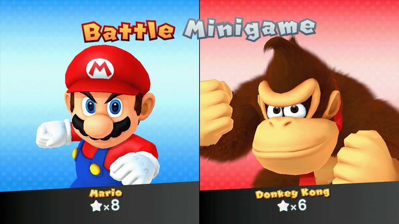 Mario Party 10 - Mario vs Donkey Kong - Haunted Trail