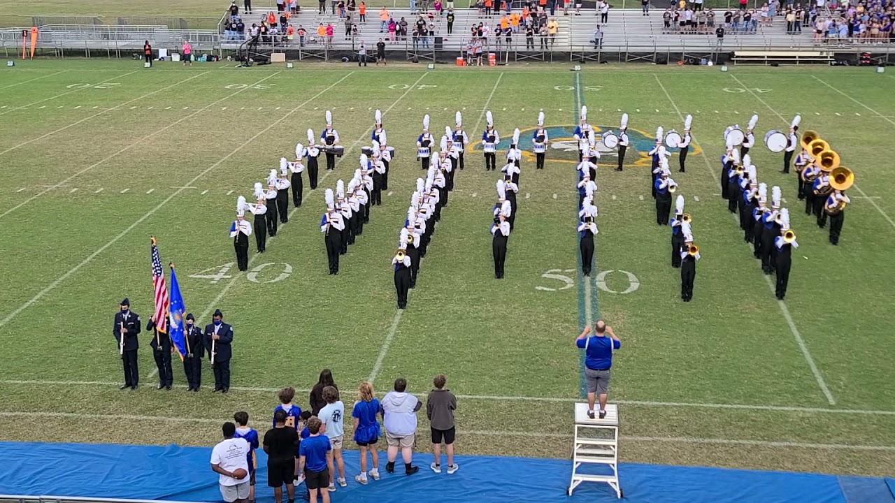 The National Anthem- Laney Marching Band & the Laney AFJROTC Color Guard
