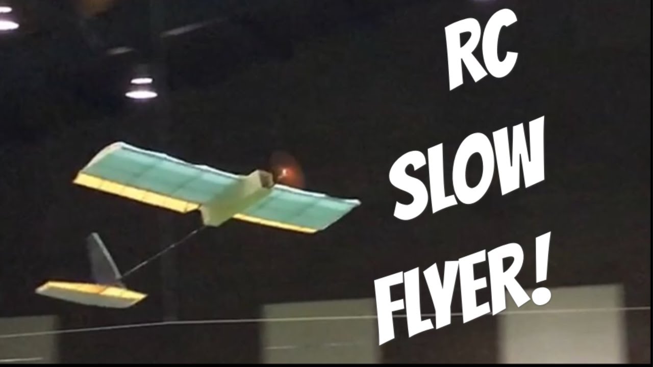 Scratchbuilt 30&rdquo; Ultralight RC Slow Flyer! - Build And Maiden Flight!