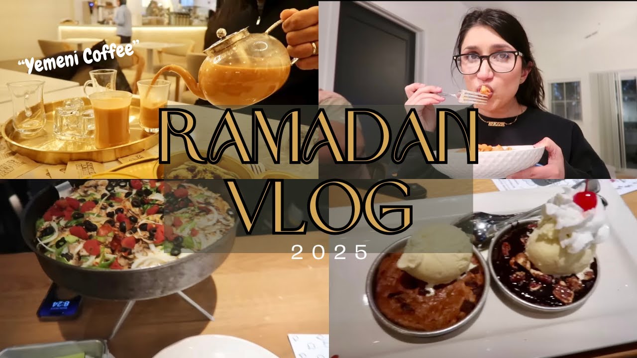 Ramadan VLOG 2025! PART 6 Iftars, Restaurants, New Dining Table, Makeup