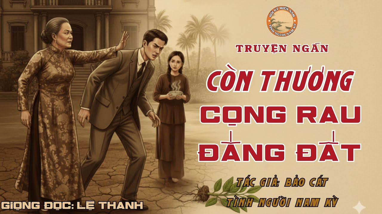 Truyện Nam Kỳ Xưa | CÒN THƯƠNG CỌNG RAU ĐẮNG ĐẤT | Nghe Chuyện Xưa Cho Dễ Ngủ