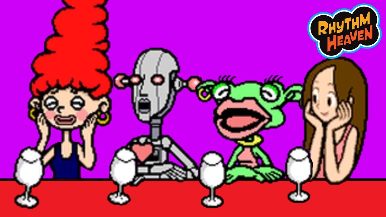Rhythm Heaven: Glass Tappers (Max Score 99)