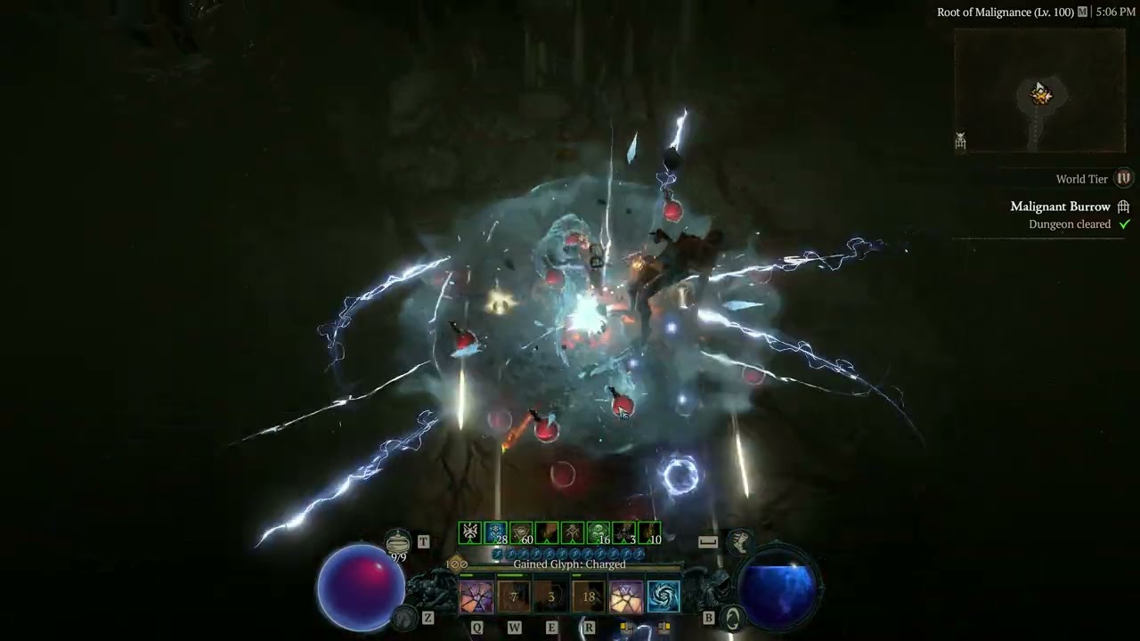 Tormented Varshan Boss Fight [Solo] feat. Ring of Starless Skies (Mythic Unique Ring)-  Diablo 4