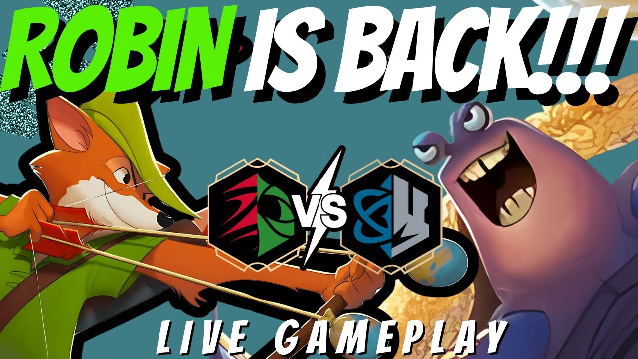 ROBIN HOOD IS BACK!! |  Ruby Emerald vs Sapphire Steel | Lorcana Gameplay + Commentary