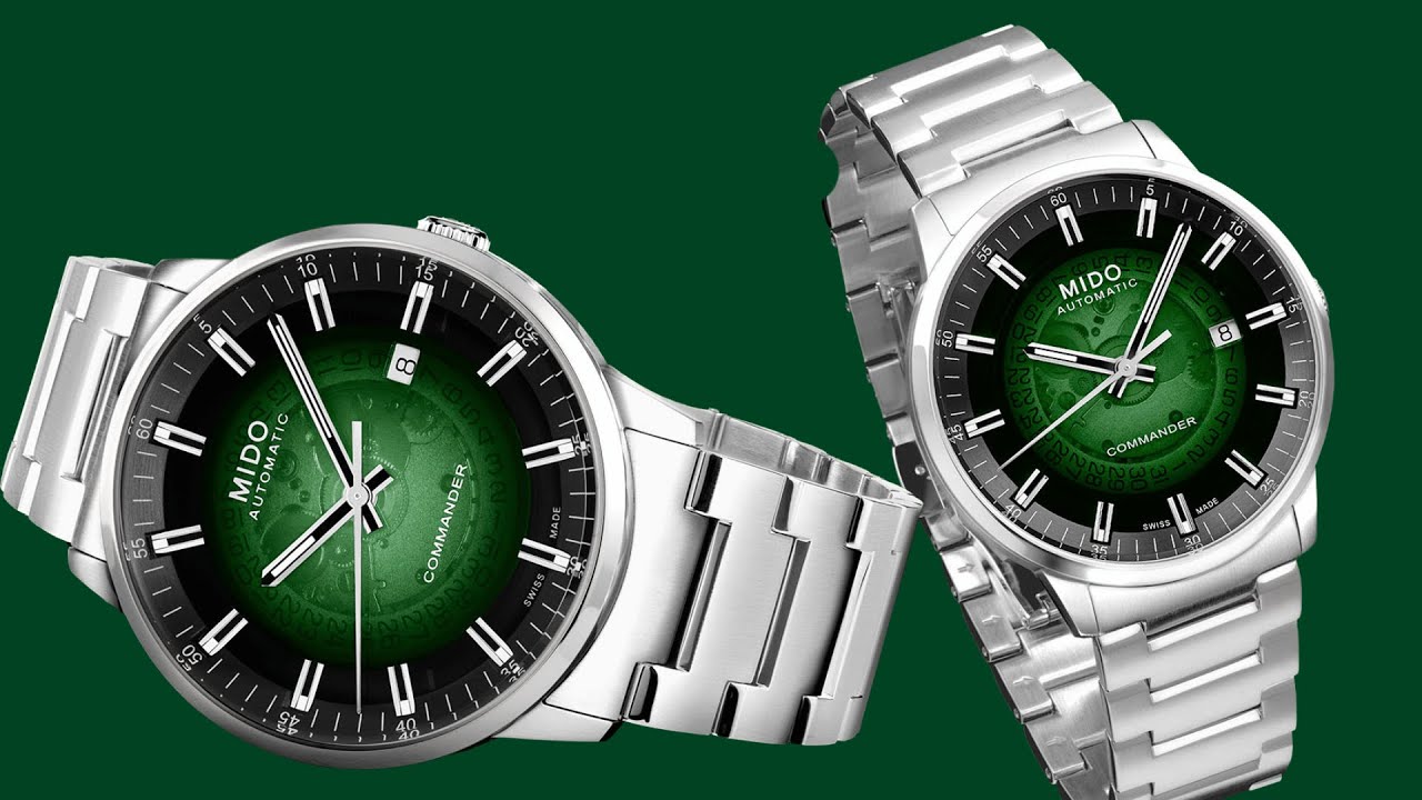 The New Mido Commander Gradient in Green | The Best Watch for 2025