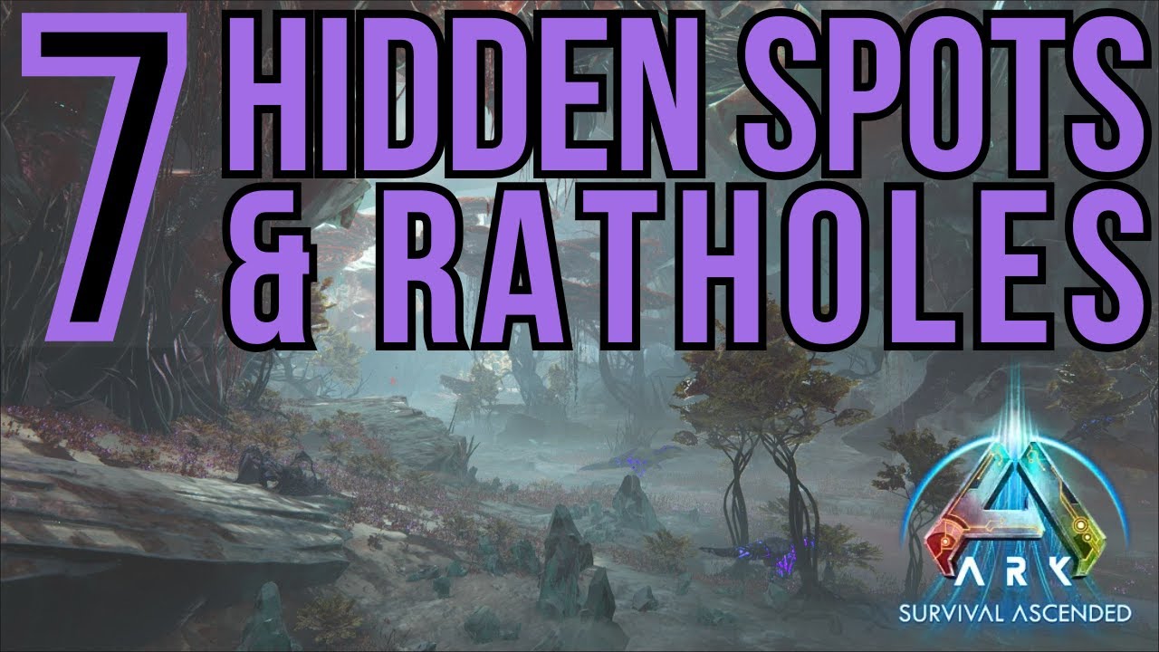 7 Best Hidden Base Locations & Ratholes on Extinction | Ark Survival Ascended
