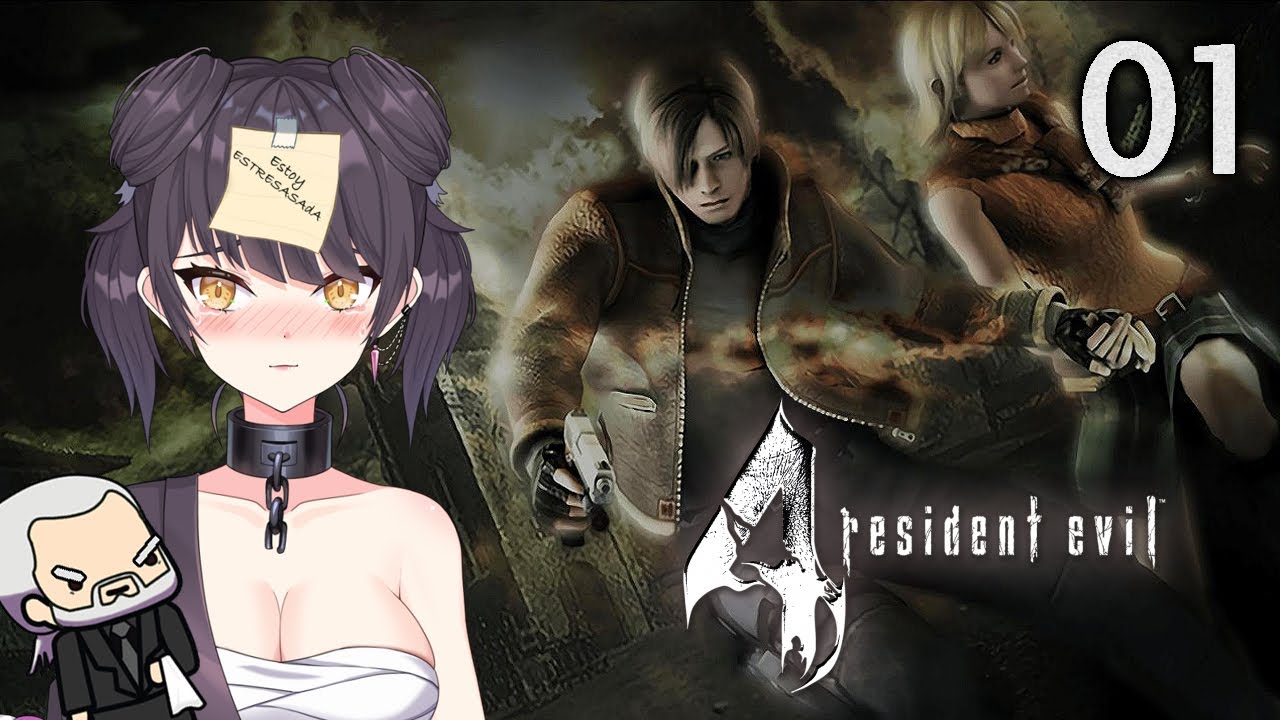 【RESIDENT EVIL 4】Uf, veremos a Leon pixeleado 【Kaeri  Aracne | YANDERELIVE】