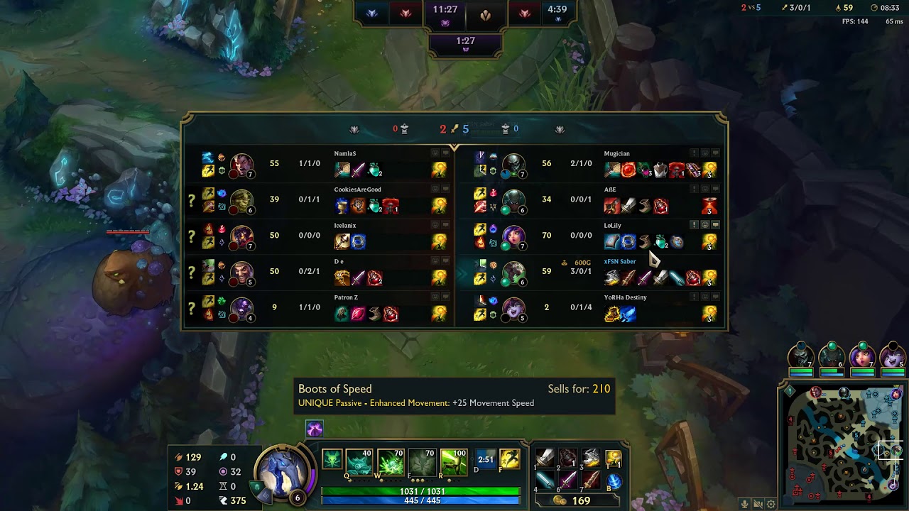 [Normals] xFSN Saber x Destiny Bot Lane ft. Albie, LilyPichu and 