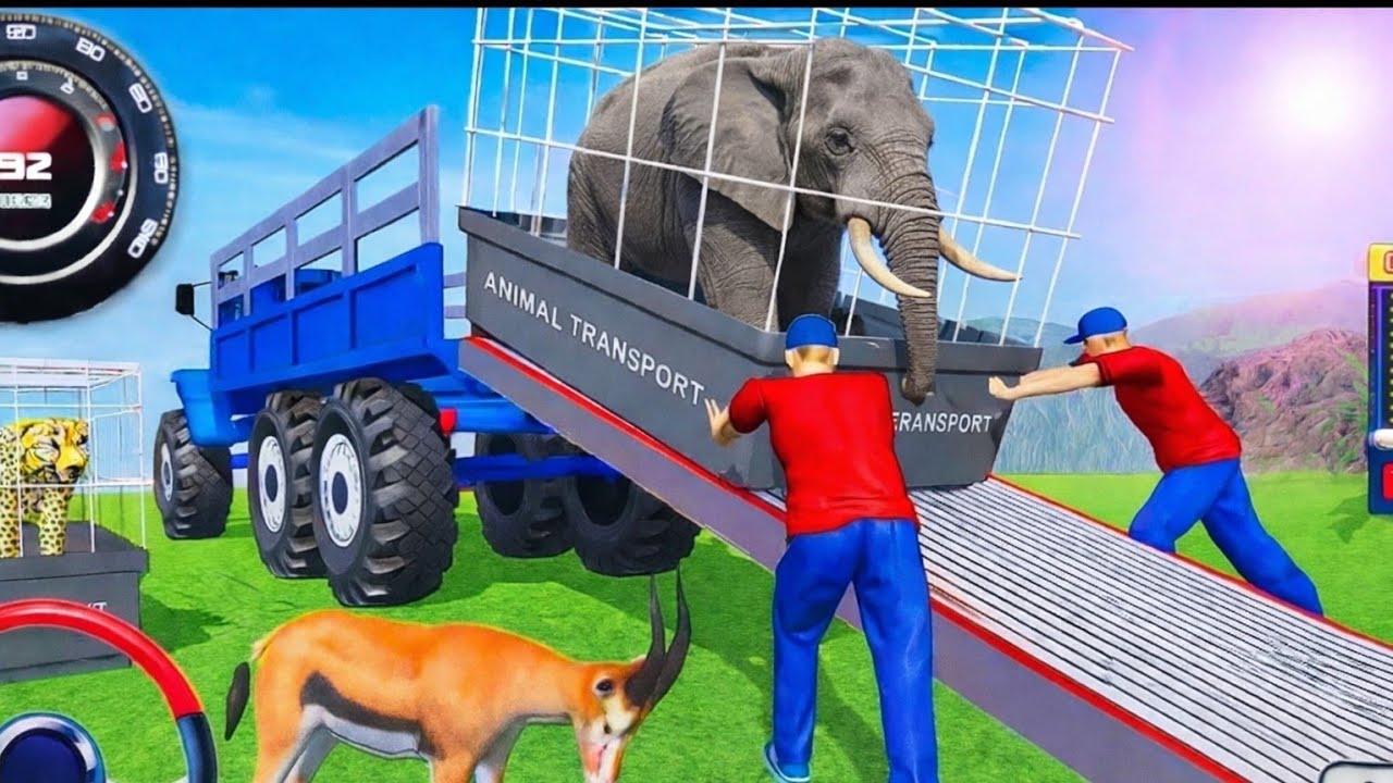 Offroad Farm Animal Truck Simulator - Real Zoo Transporter Truck Driving - Android GamePlay 