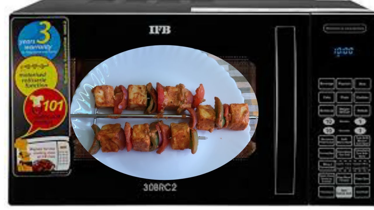 How to make paneer tikka in IFB rotiserrie|paneer tikka in IFB microoven|saranya receipe box
