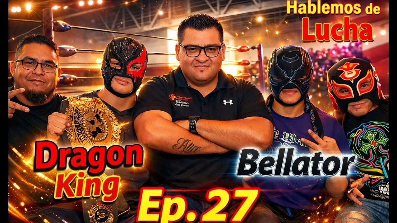 Hablemos de Lucha Ep. 27 - Entrevista a Sagitta Bellator y Dragon King desde El Koliseo
