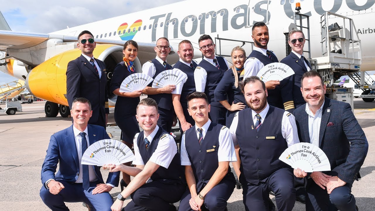 Thomas Cook Airline Pride Flight to San Francisco