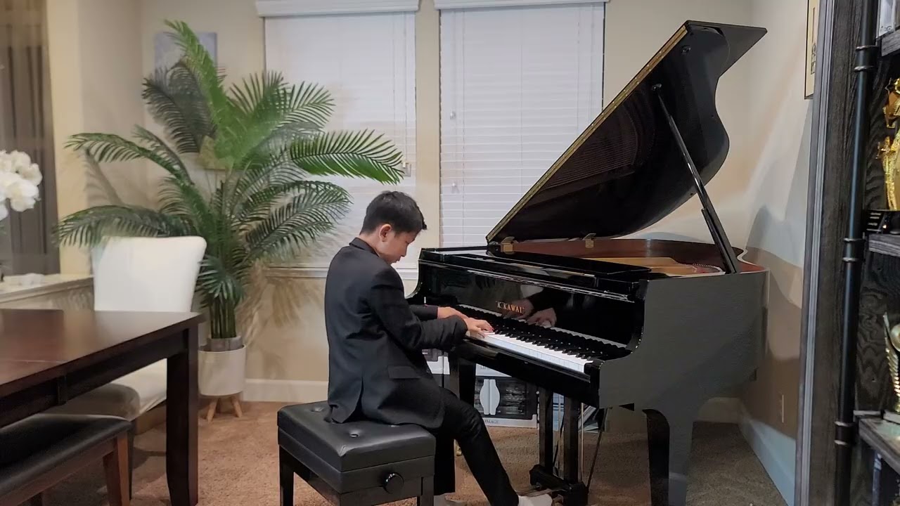 Kevin Liu, Variations on a Theme of Paganini, Isaac Berkovich, 5 mins 37 secs
