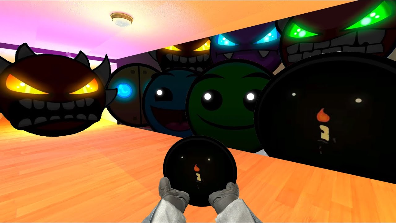 Saving DarkFace From Geometry Dash Emoji 