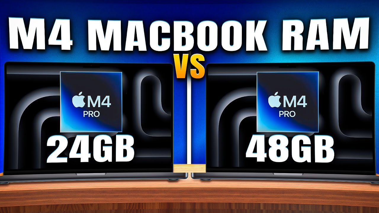 M4 Pro 24 ГБ ОЗУ против 48 ГБ ОЗУ | Сколько оперативной памяти нужно вашему Mac?