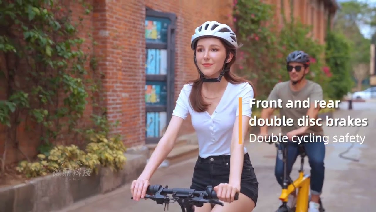 Electric Bicycle with Aluminum Alloy Frame  C-FLUX H1 for Convenient Travel