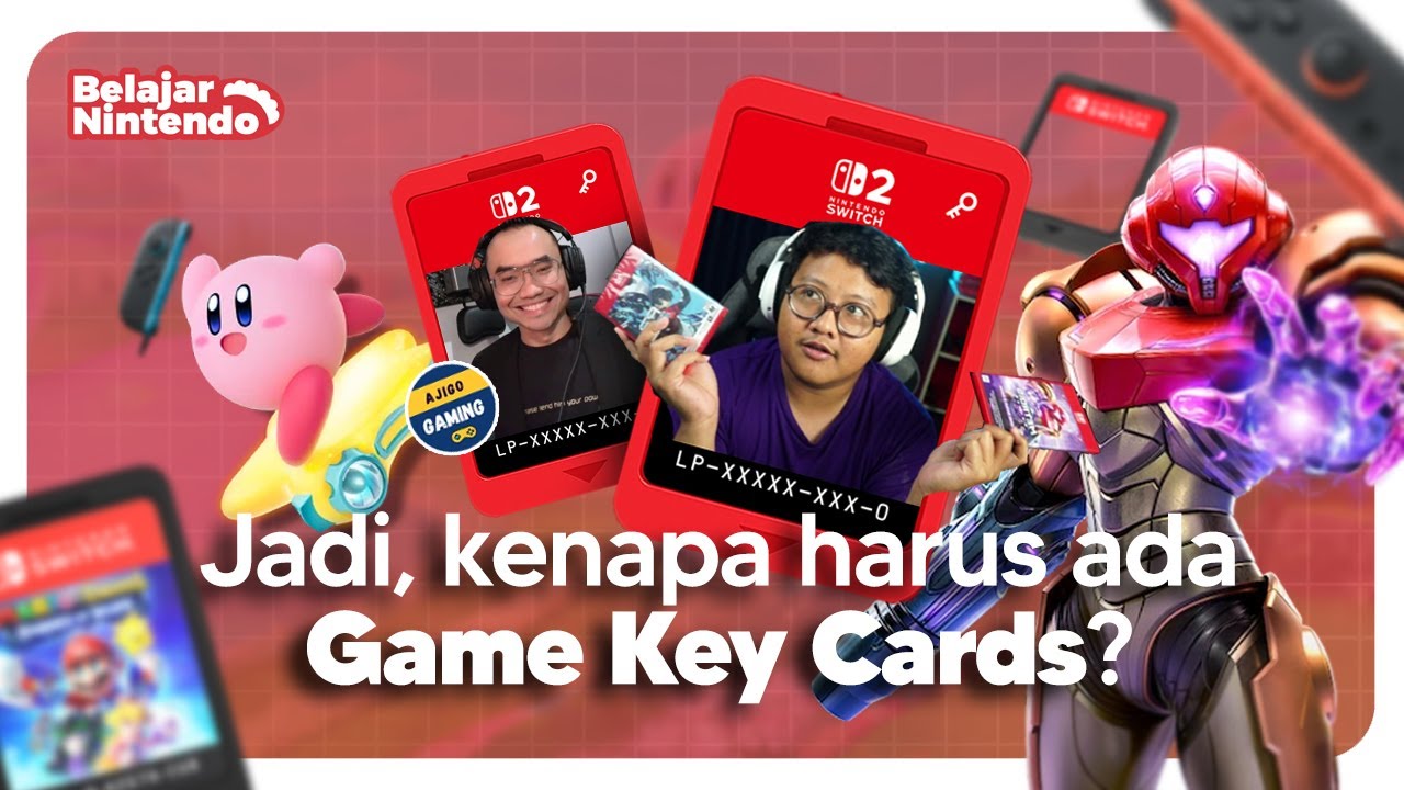 Keycard Nintendo Ga guna? dan Sejarah Metroid Prime 4 & Kirby Air Riders | Belajar Nintendo Eps.1
