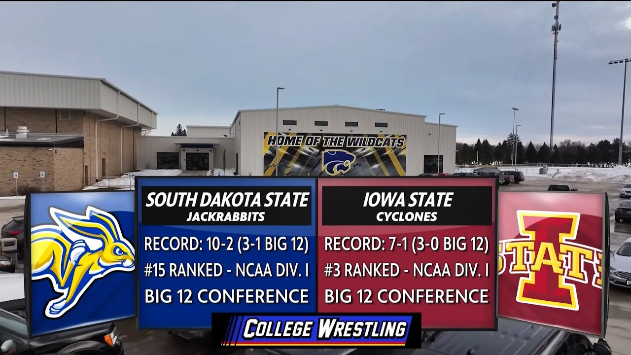 College Wrestling: Iowa State University vs. South Dakota State University