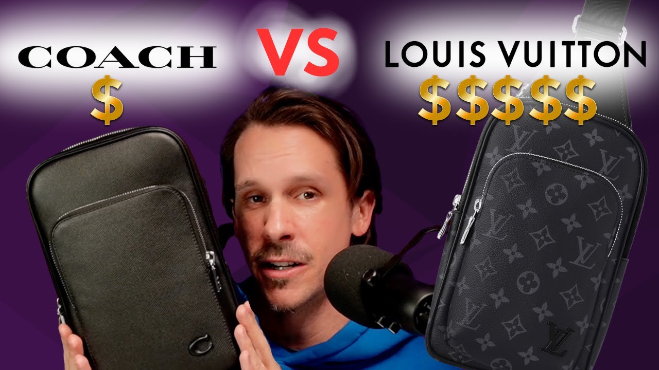 Coach Vs Louis Vuitton - Felix Sling Bag unboxing, vs the Avenue Slingbag. Why I went with Coach
