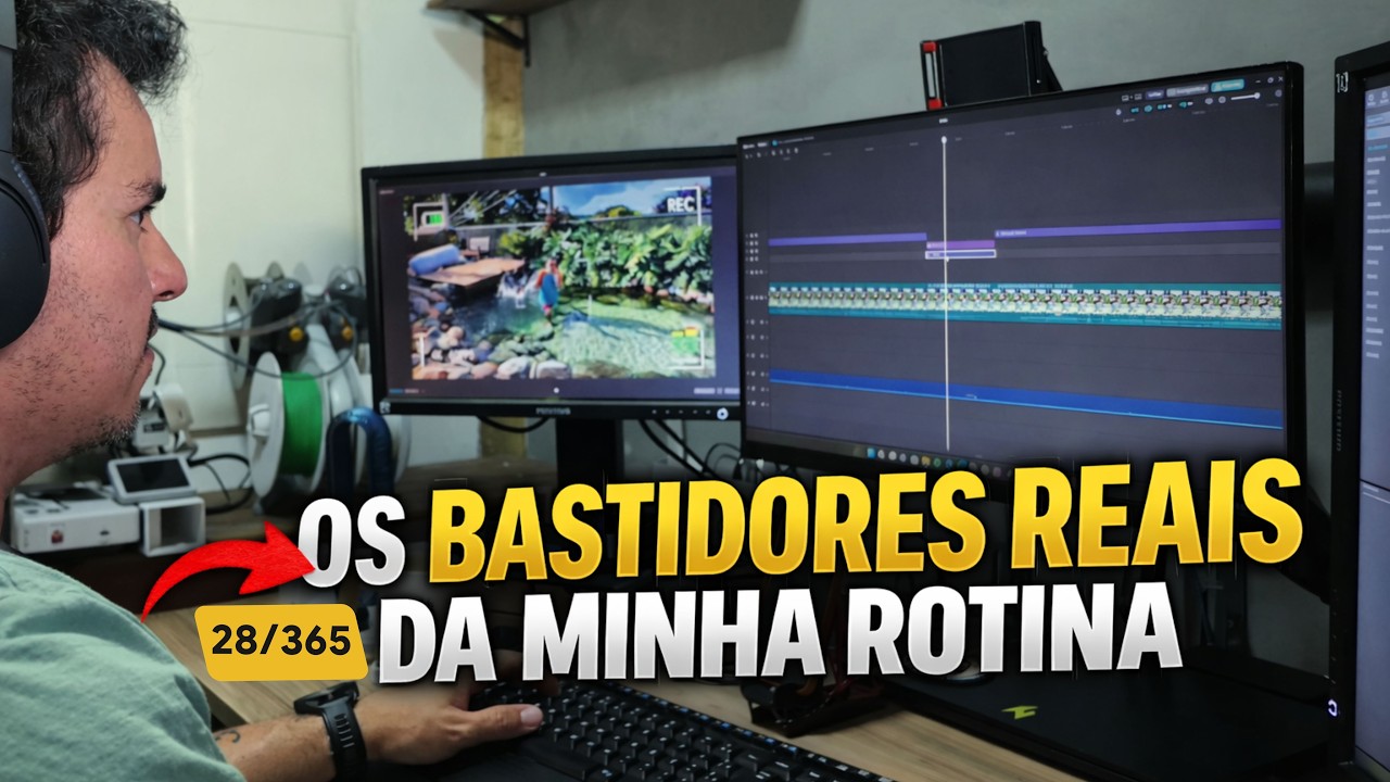 MOSTREI TUDO: ORGANIZAÇÃO, EDIÇÃO E BASTIDORES DO MEU TRABALHO