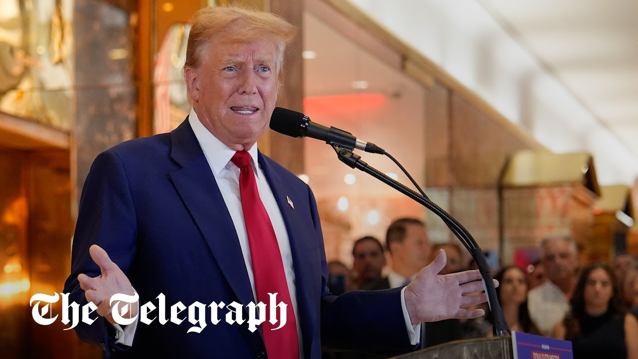 In full: Trump gives press conference following guilty verdict in hush money trial