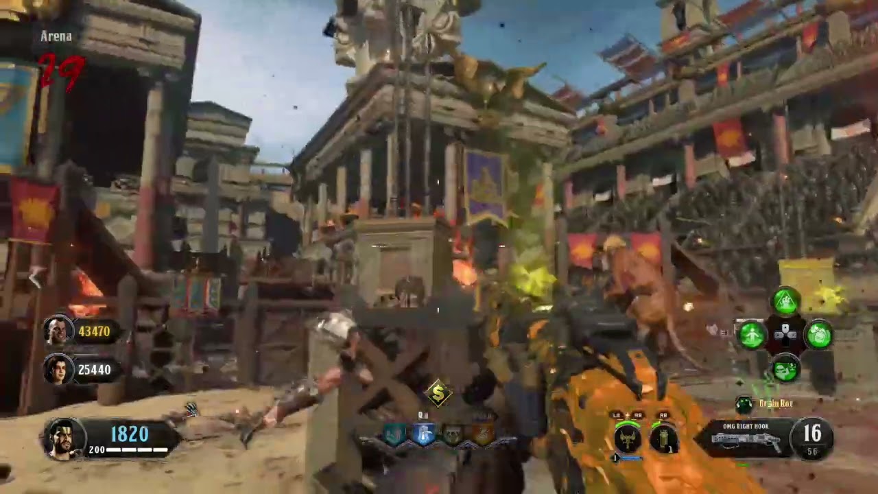 BO4 zombies spinning zombie tiger 11/2/18