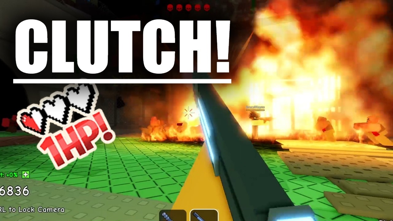 🔥I'm So Clutch!!! Last Man Standing Wave 110 | 100 Waves Later Roblox🔥