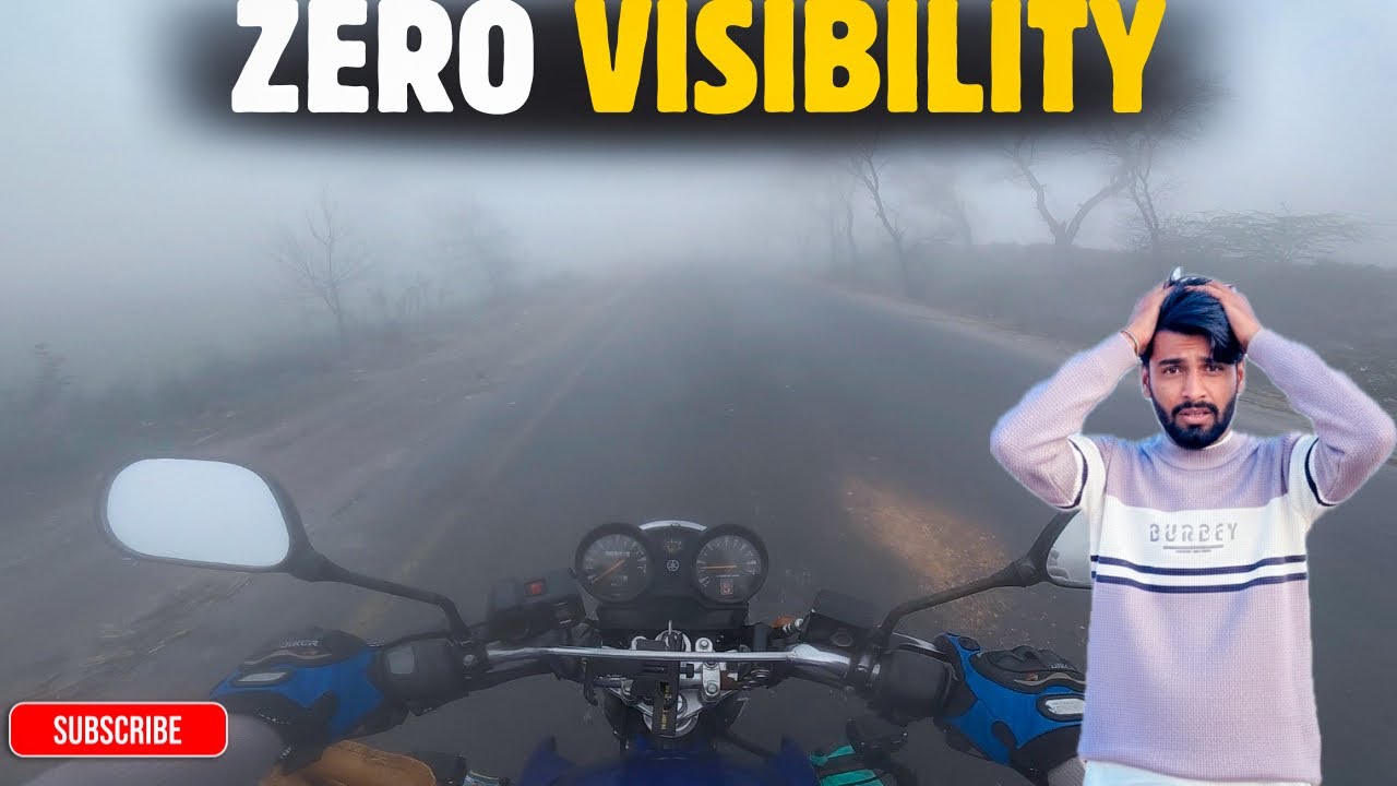 Zero Visibility Ride in Punjab😬 | Subah Ki Dangerous Dhund 🌫️