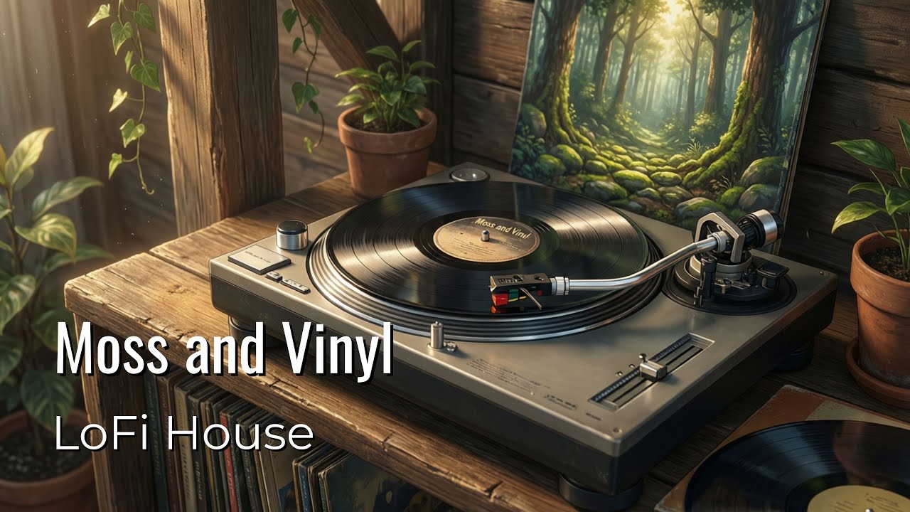 LOFI Display - Moss and Vinyl (LoFi House)