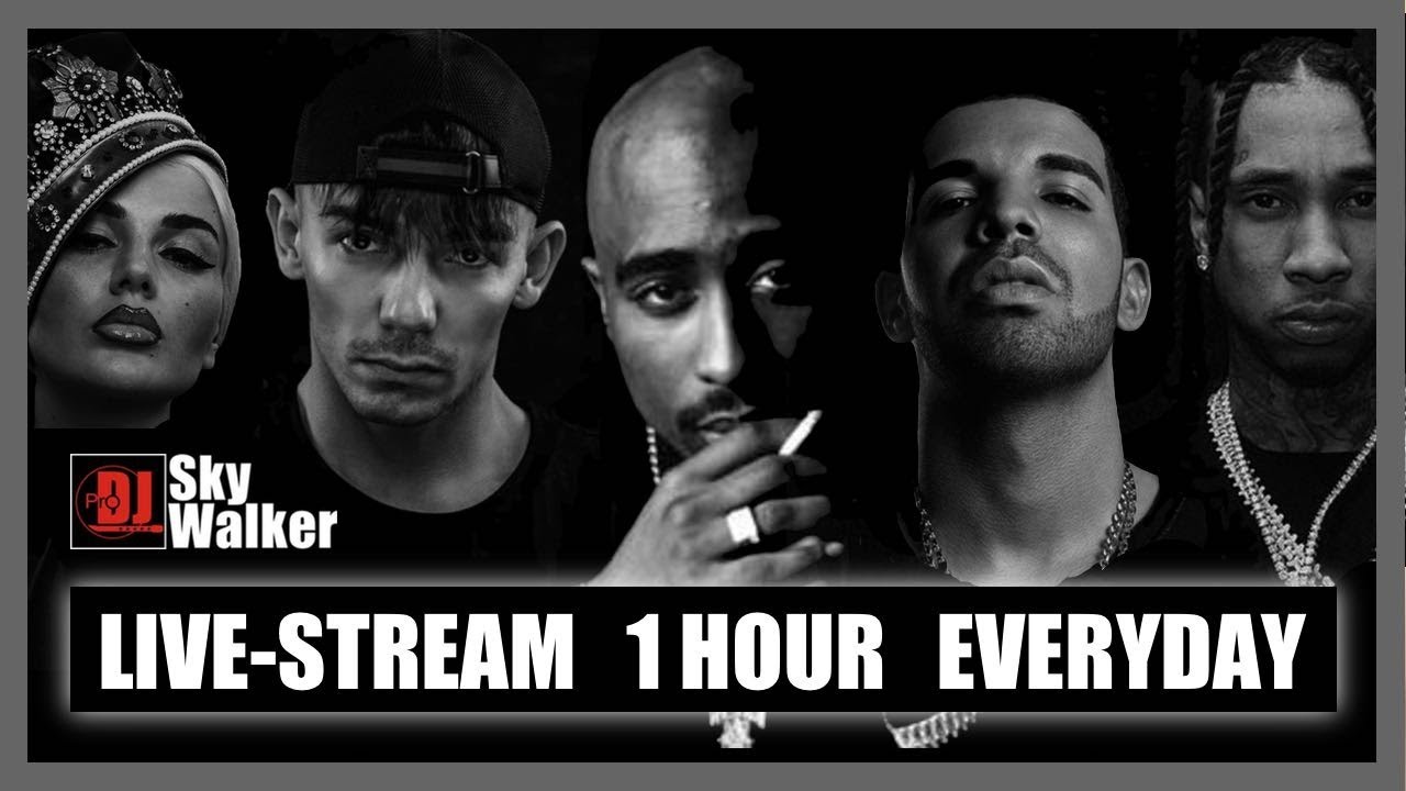 Hip Hop R&B DeutschRap LIVE-STREAM DJ SkyWalker | 1 hour Everyday