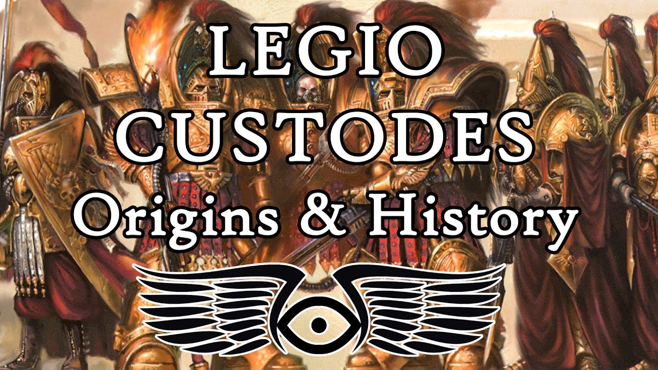 The Legio Custodes: Origins & History (Warhammer & Horus Heresy Lore)