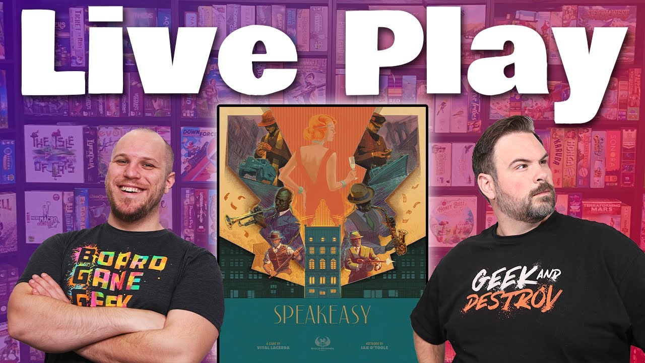 Speakeasy Play Through + Pledge Giveaway! | The Game Haus Live!