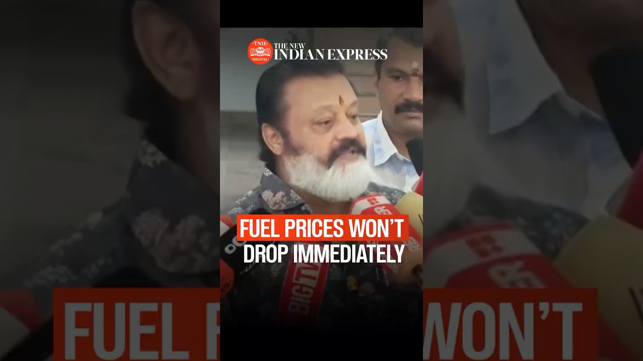 Fuel prices cannot be reduced immediately, says Union Minister Suresh Gopi