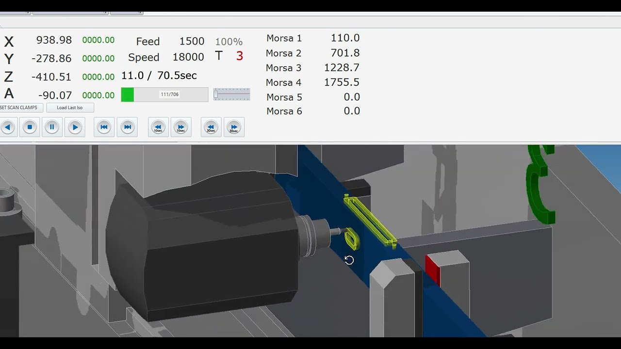 P104 CNC Machining Centre - Security Door Lock Demo